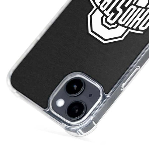 Ohio State University OSU Black iPhone 15 MagSafe Case