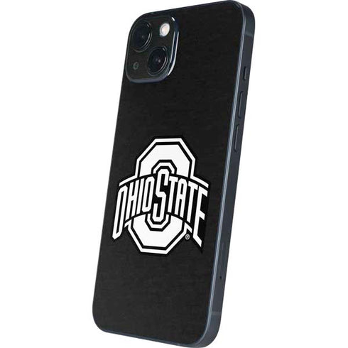 Ohio State University OSU Black iPhone 15 Plus Skin