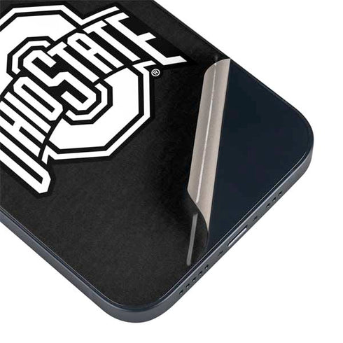 Ohio State University OSU Black iPhone 15 Plus Skin
