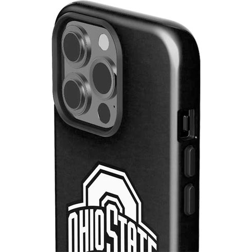 Ohio State University OSU Black iPhone 15 Pro Impact Case