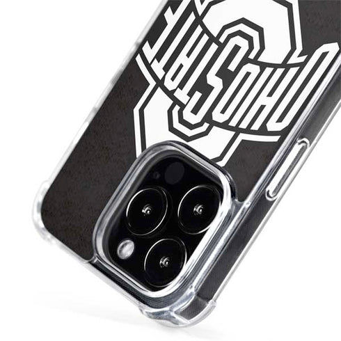 Ohio State University OSU Black iPhone 15 Pro MagSafe Case