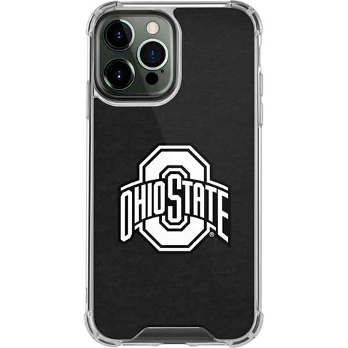 Ohio State University OSU Black iPhone 14 Pro Max Clear Case