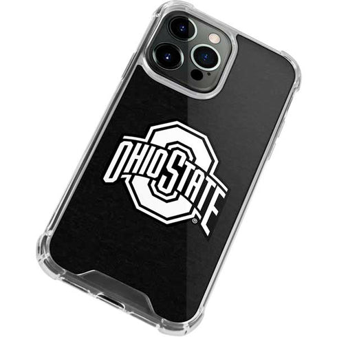 Ohio State University OSU Black iPhone 15 Pro Max Clear Case