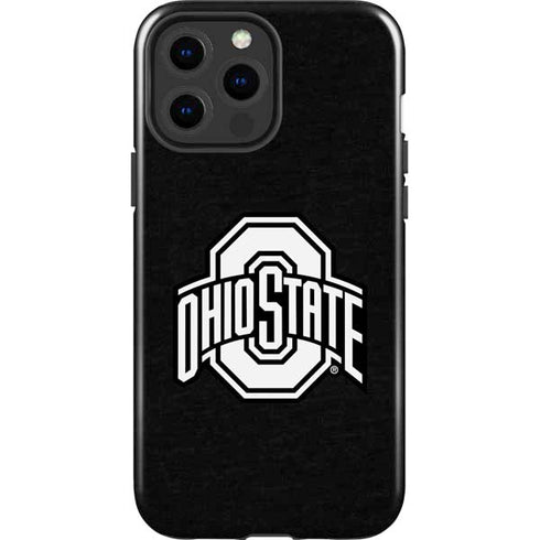 Ohio State University OSU Black iPhone 15 Pro Max Impact Case