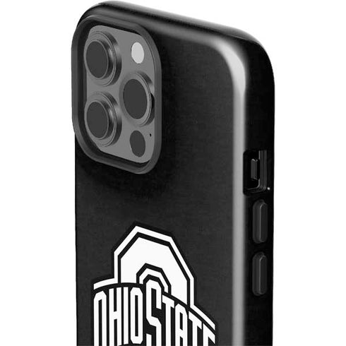 Ohio State University OSU Black iPhone 15 Pro Max Impact Case