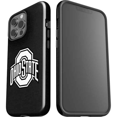 Ohio State University OSU Black iPhone 15 Pro Max Impact Case