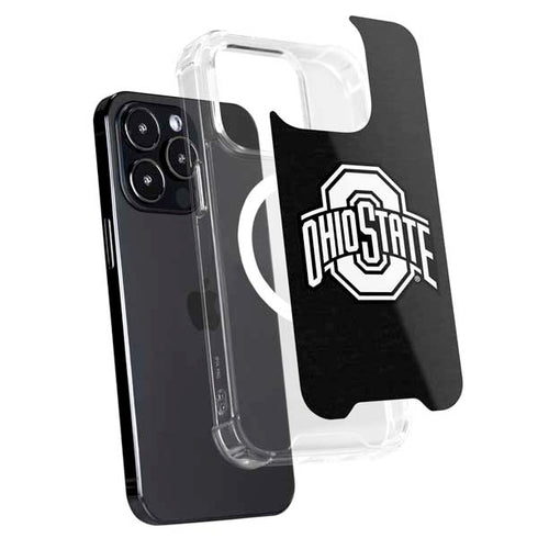 Ohio State University OSU Black iPhone 15 Pro Max MagSafe Case