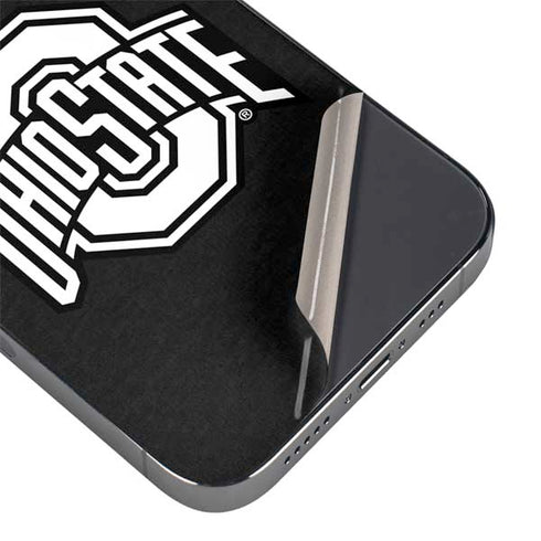 Ohio State University OSU Black iPhone 14 Pro Skin