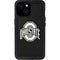 Ohio State University OSU Black iPhone 15 Waterproof Case