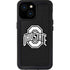 Ohio State University OSU Black iPhone 15 Waterproof Case