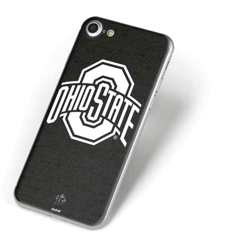 Ohio State University OSU Black iPhone 7 Skin