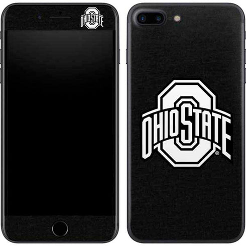 Ohio State University OSU Black iPhone 8 Plus Skin