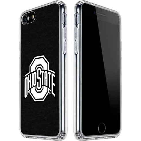 Ohio State University OSU Black iPhone SE (2nd & 3rd Gen) Clear Case