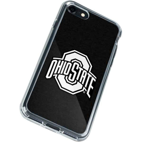 Ohio State University OSU Black iPhone SE (2nd & 3rd Gen) Clear Case