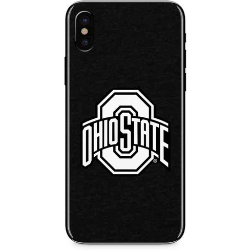 Ohio State University OSU Black iPhone X Skin