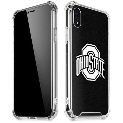 Ohio State University OSU Black iPhone XR Clear Case