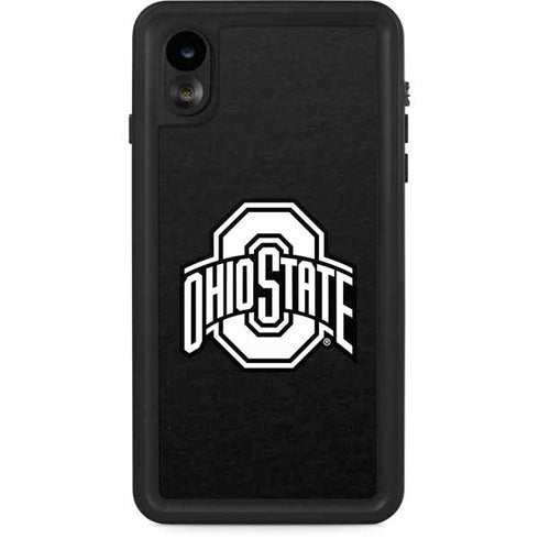 Ohio State University OSU Black iPhone XR Waterproof Case