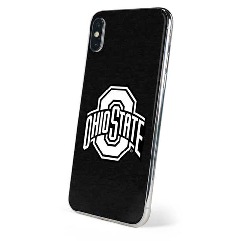 Ohio State University OSU Black iPhone XS Skin