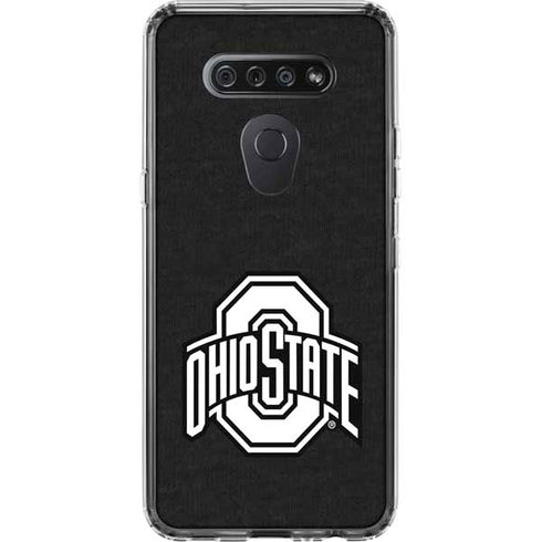 Ohio State University OSU Black LG K51/Q51 Clear Case