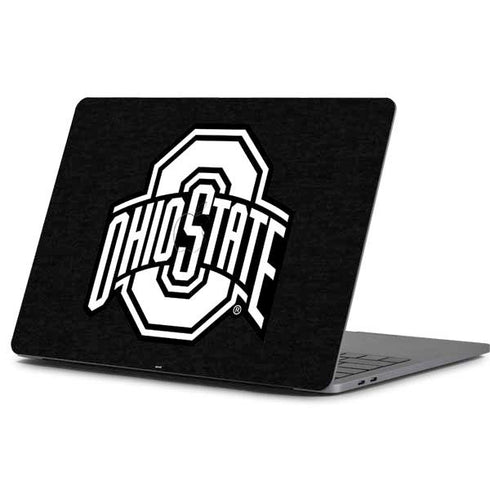 Ohio State University OSU Black Apple MacBook Pro 13-inch Skin