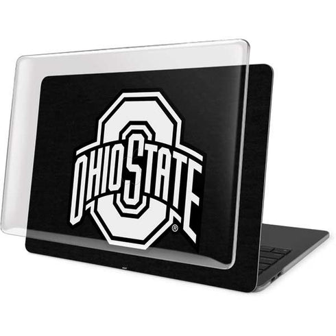 Ohio State University OSU Black MacBook Pro 13in (2020) Case plus Skin