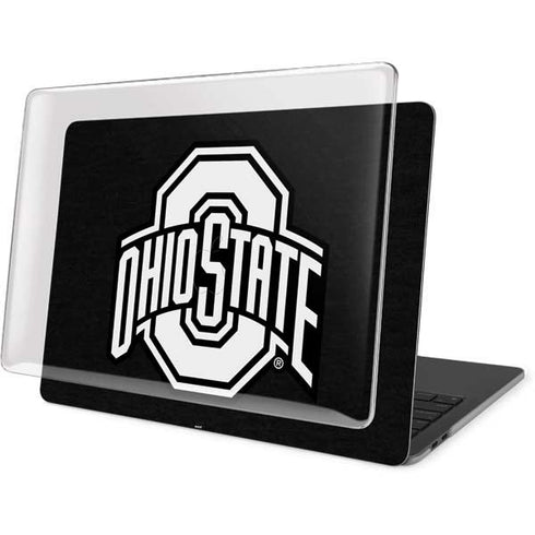 Ohio State University OSU Black MacBook Pro 16in (2019-20) Case plus Skin