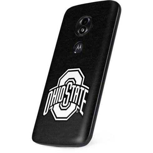 Ohio State University OSU Black Moto E5 Play Skin