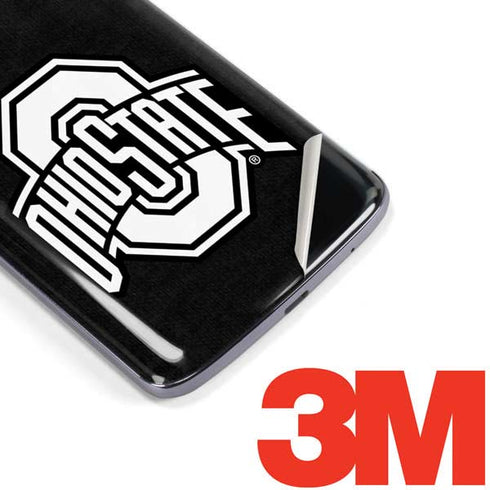 Ohio State University OSU Black Moto E5 Plus Skin