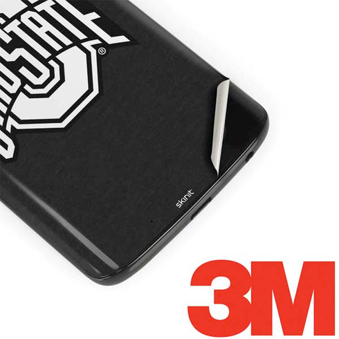 Ohio State University OSU Black Moto G6 Skin