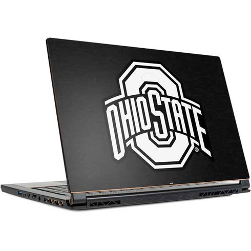 Ohio State University OSU Black MSI GS65 Stealth Laptop Skin