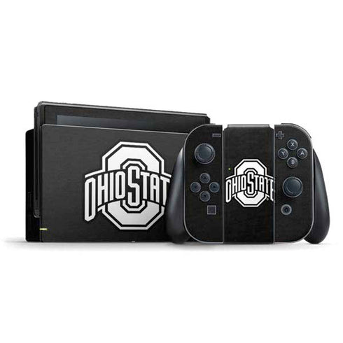 Ohio State University OSU Black Nintendo Switch Bundle Skin