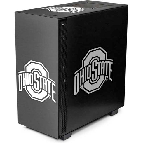 Ohio State University OSU Black NZXT H510 Compact ATX Mid-Tower Case Skin
