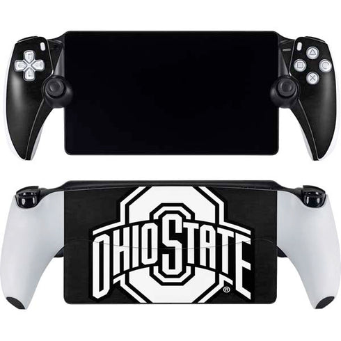 Ohio State University OSU Black PlayStation Portal Remote Player Skin