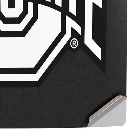 Ohio State University OSU Black PS5 Console Skin