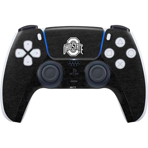 Ohio State University OSU Black PS5 Controller Skin