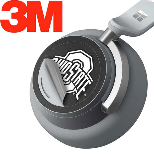 Ohio State University OSU Black Surface Headphones Skin