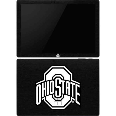 Ohio State University OSU Black Surface Pro 6 Skin