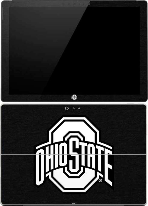 Ohio State University OSU Black Surface Pro (2017) Skin
