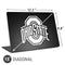 Ohio State University OSU Black Universal Laptop 15in (12.2 x 8.8in) Skin