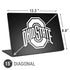 Ohio State University OSU Black Universal Laptop 15in (12.2 x 8.8in) Skin