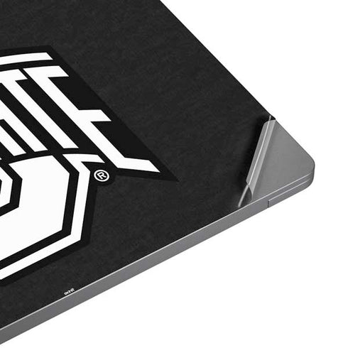 Ohio State University OSU Black Universal Laptop 16.6in (13.4 x 9.7in) Skin