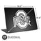 Ohio State University OSU Black Universal Laptop 18in (14.6 x 10.6in) Skin