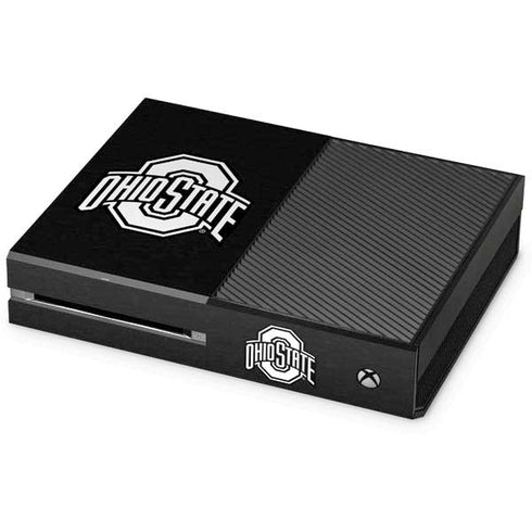 Ohio State University OSU Black Xbox One Console Skin