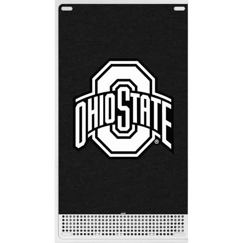 Ohio State University OSU Black Xbox Series S Console Skin