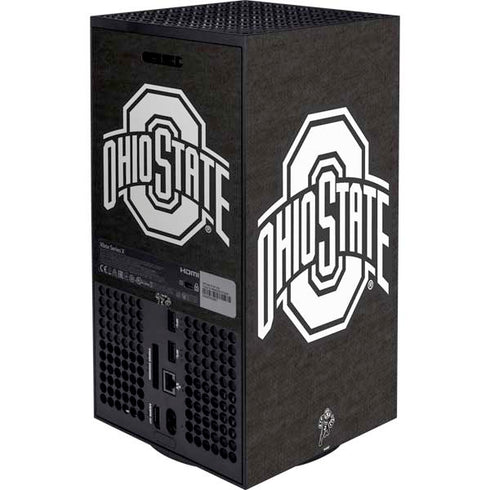 Ohio State University OSU Black Xbox Series X Bundle Skin