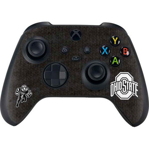 Ohio State University OSU Black Xbox Series X Bundle Skin