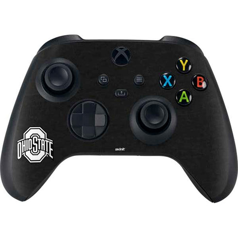 Ohio State University OSU Black Xbox Series X Controller Skin