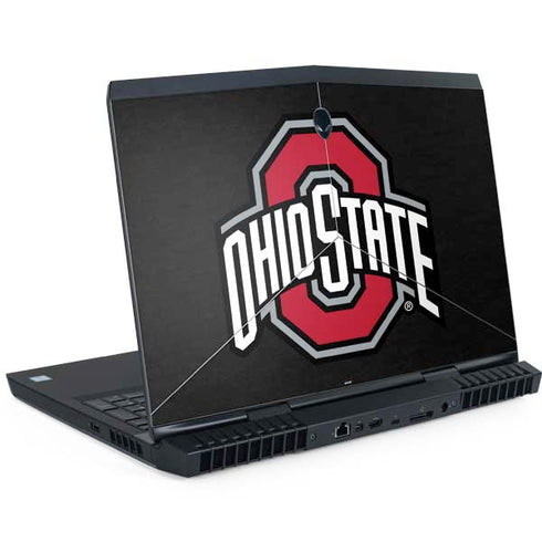 Ohio State University OSU Buckeyes Black Dell Alienware Skin