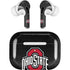 Ohio State University OSU Buckeyes Black Apple AirPods Pro Skin