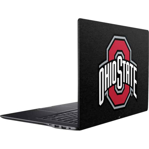 Ohio State University OSU Buckeyes Black Ativ Book 9 (15.6in 2014) Skin